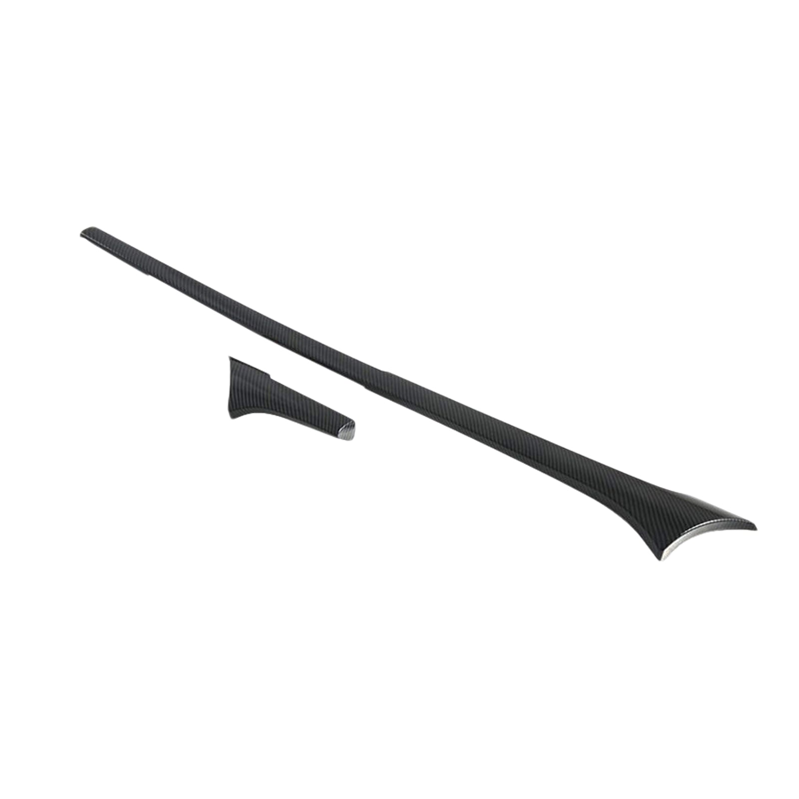 ABS Carbon Dashboard Strip Cover Trim Suitable For Toyota Hilux Revo 2015-2024-0