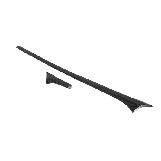 ABS Carbon Dashboard Strip Cover Trim Suitable For Toyota Hilux Revo 2015-2024-0