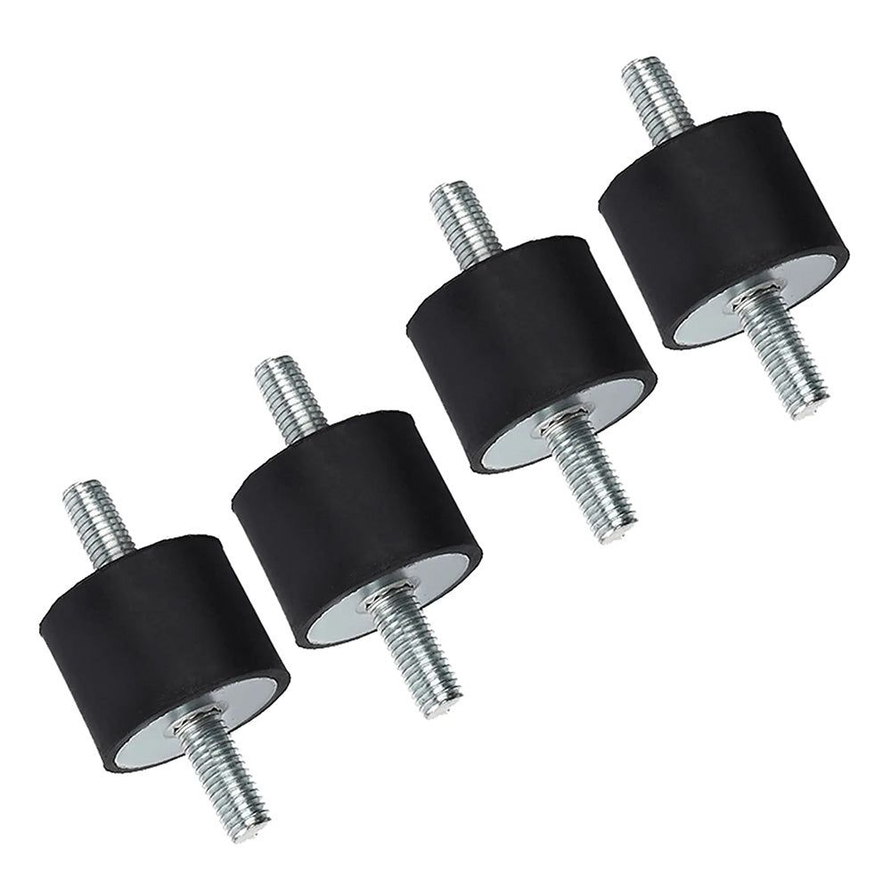 Car Bobbin 30*40mm 4PCS M10 Rubber Shock Absorber Anti Vibration Isolator Mounts-0