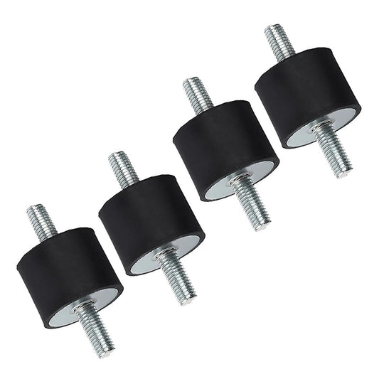 Car Bobbin 30*40mm 4PCS M10 Rubber Shock Absorber Anti Vibration Isolator Mounts-0
