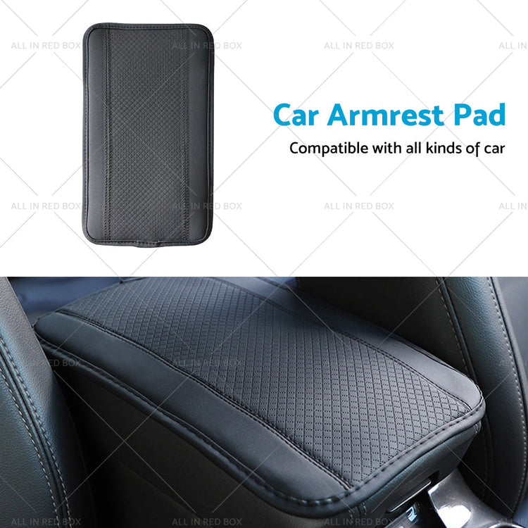 Universal Car Armrest Cushion Cover Center Console Box Pad Protector Accessories-3