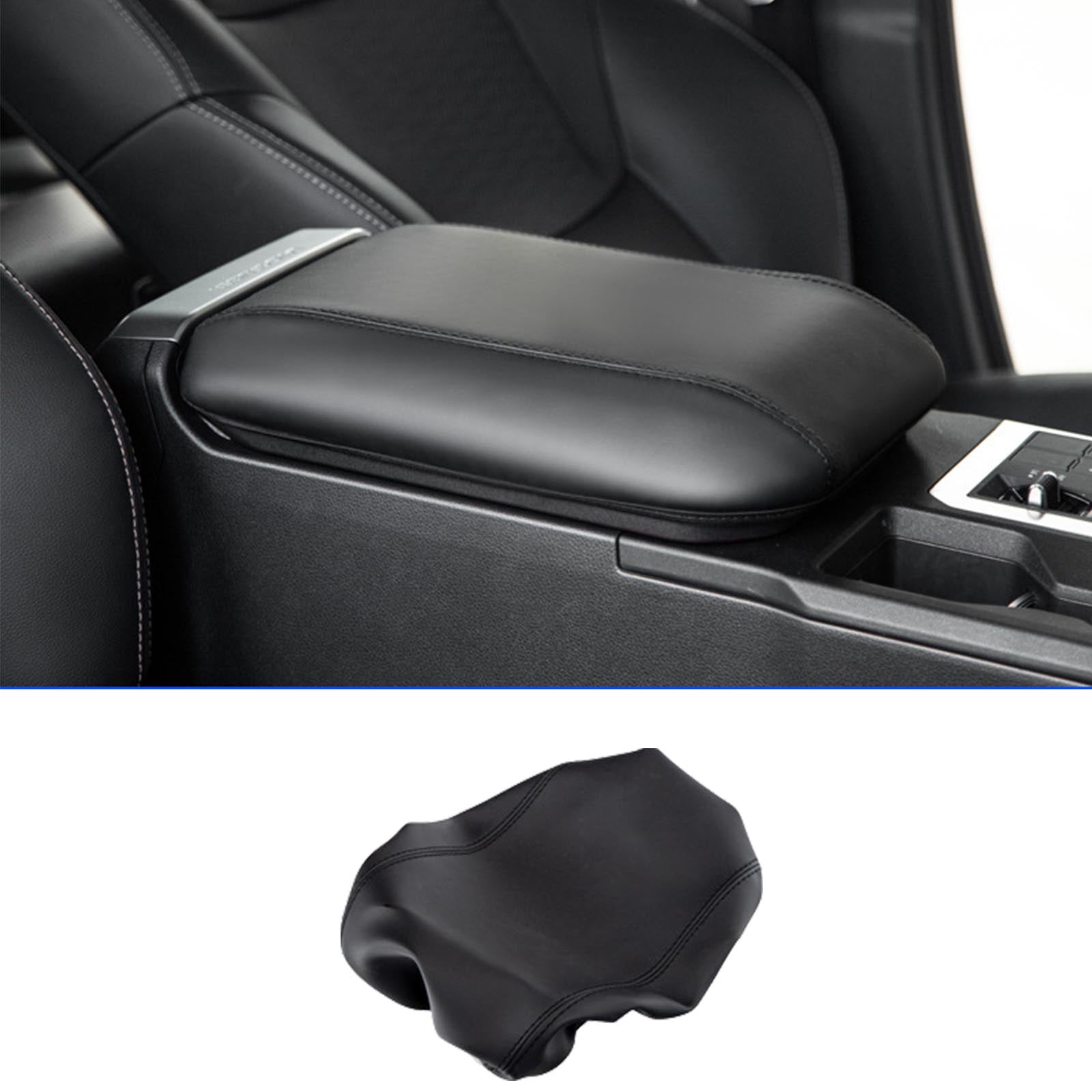 Leather Center Armrest Cover Trim Suitable For Toyota Prado LC250 2024-2025 RHD-3