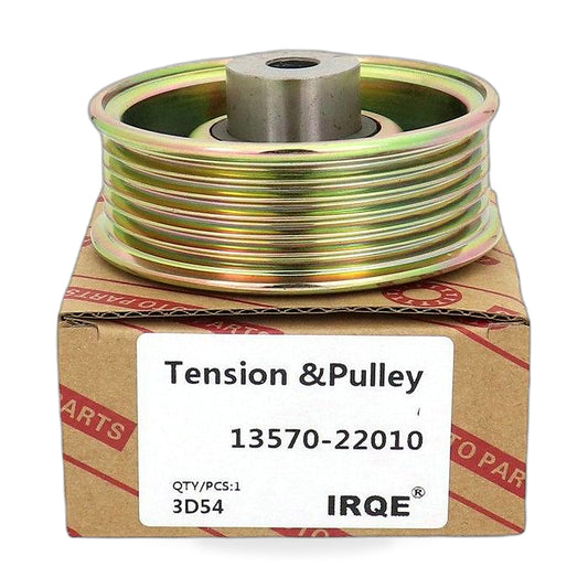 Belt Tensioner Pulley 13570-22010 Suitable for Toyota Avensis Corolla 1.6L 1.8L-0