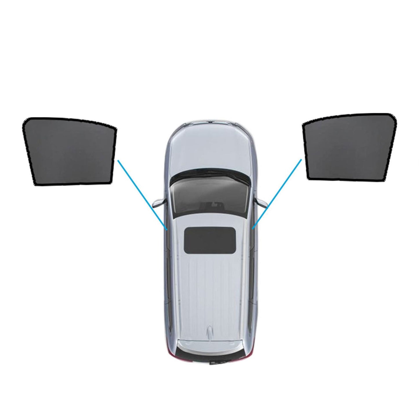 Magnetic Sun Shades Car Window Sun Blind Suitable For Mercedes-Benz GLB X247 2020-On-3
