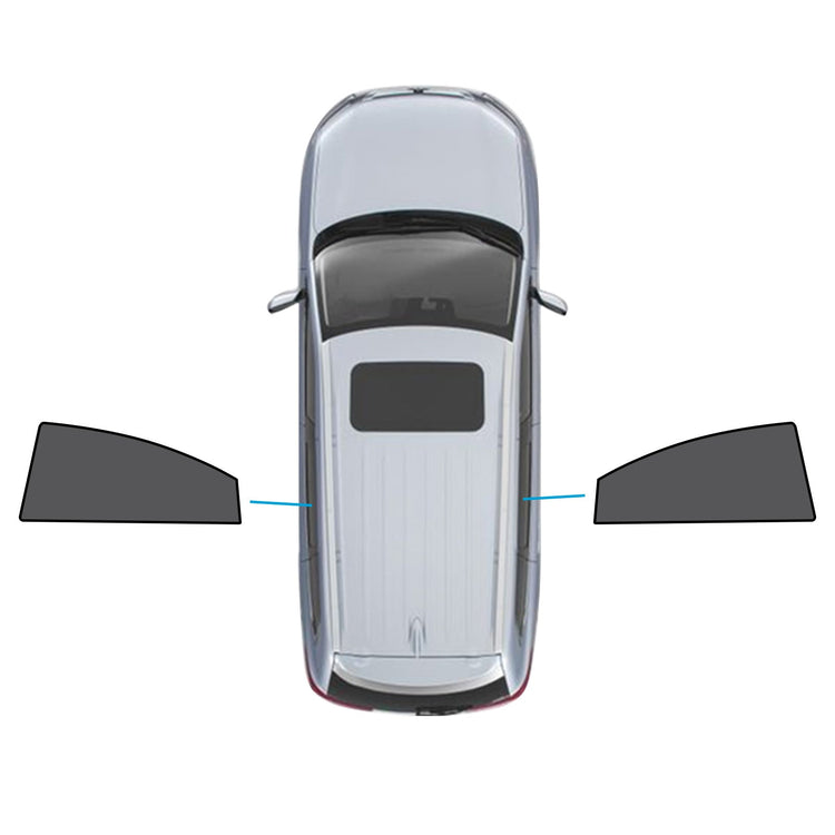 2x Car Rear Window Shades Suitable for Mazda 6 Liftback 2nd Gen GH 2007-2012-0