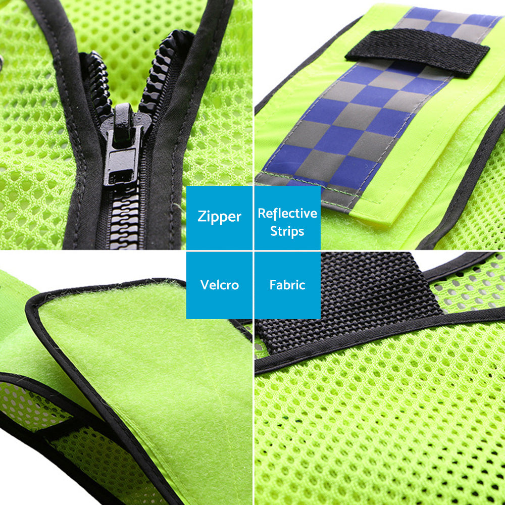 Ultimate Security Reflective Executive Safety Vest Hi-Vis Protective Workwear-2