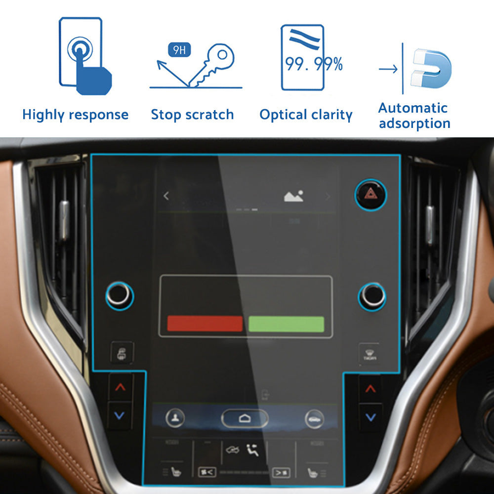 Car Touch Screen Tempered Glass Protector Suitable For Subaru Outback 2021-2023-2