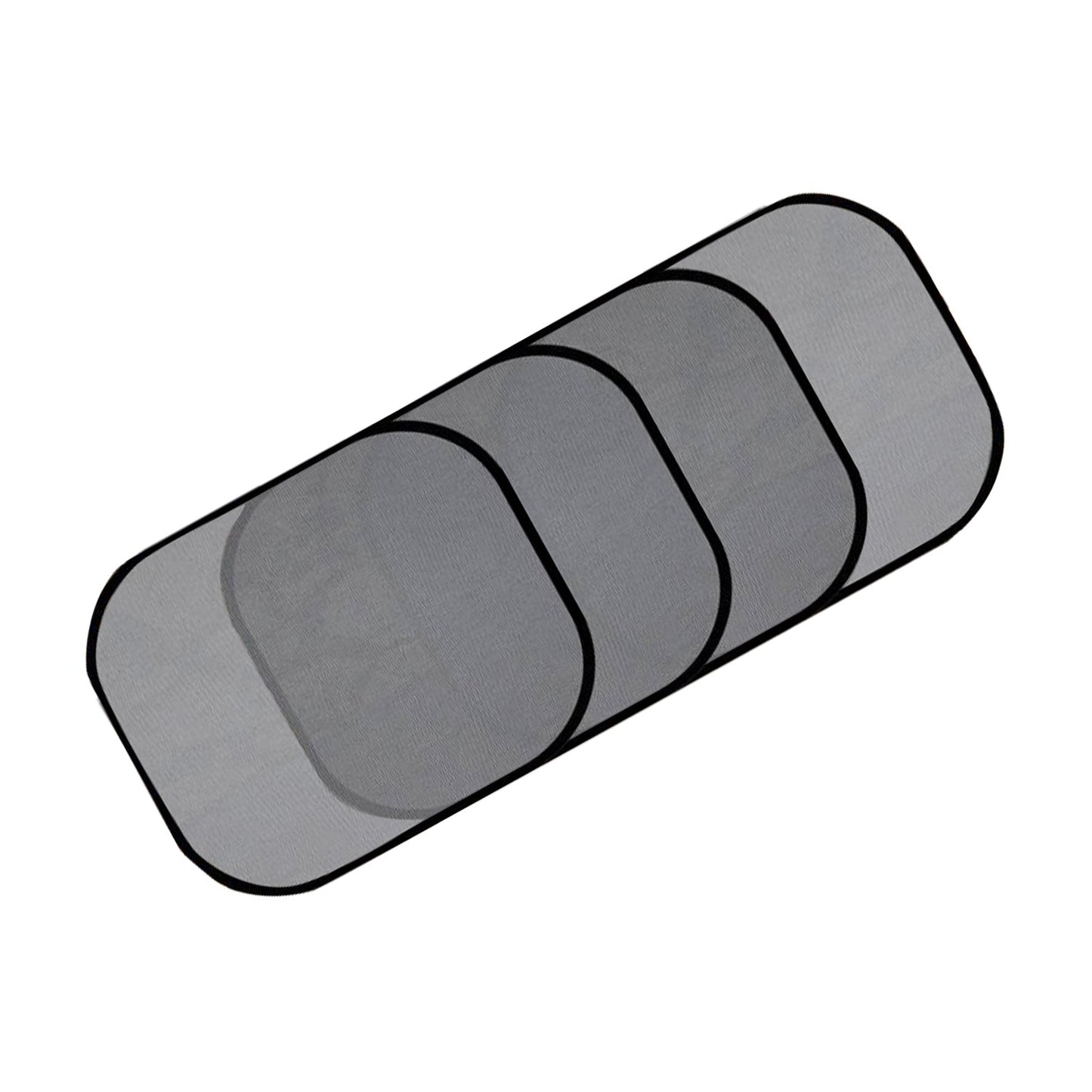 Car Side Window Mesh Sun Shade Cover 4x Suitable For Windshield and Side Windows-2