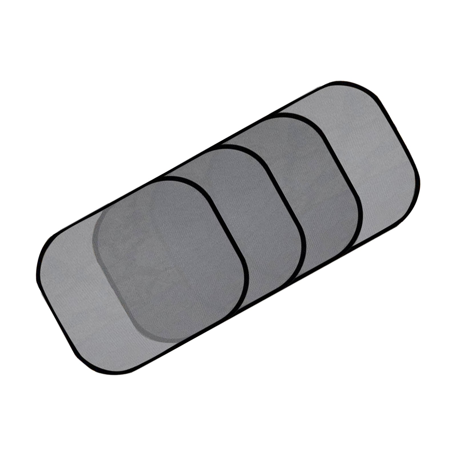 Car Side Window Mesh Sun Shade Cover 4x Suitable For Windshield and Side Windows-2
