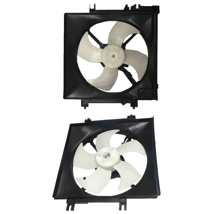 Radiator AC Condenser Cooling Fan Suitable for Subaru Liberty Outback 2003-2009-3