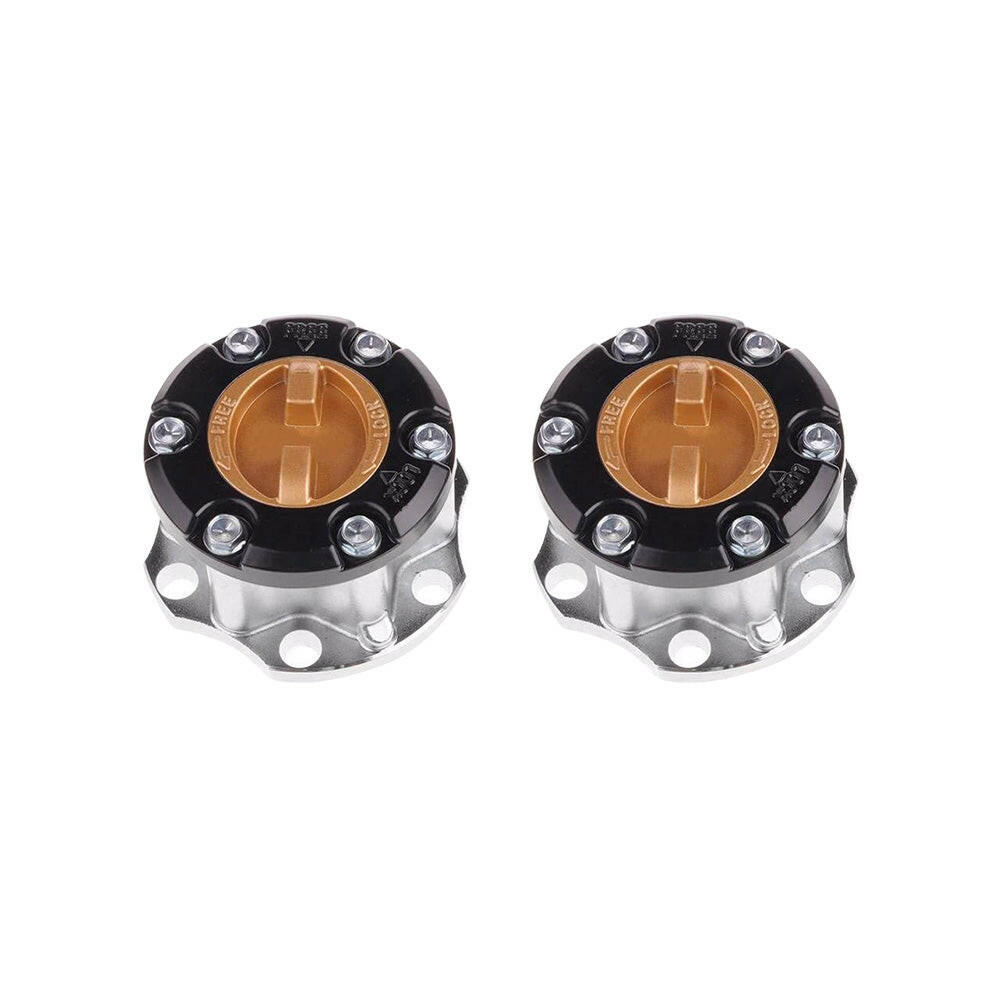 Free Wheeling Hubs 2x Suitable For Toyota Land Cruiser 76 78 79 105 Series 1998-2017-0