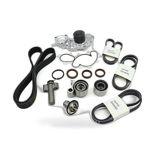 15-Piece Engine Timing Belt Kit With Water Pump Suitable for Toyota 4Runner Land-0