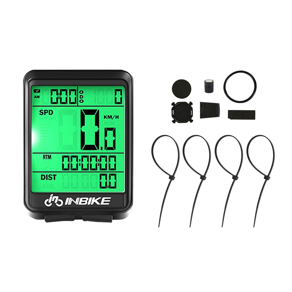 Wireless Cycling Bike LCD Speedometer Computer Odometer Suitable For Bicycle Waterproof-0