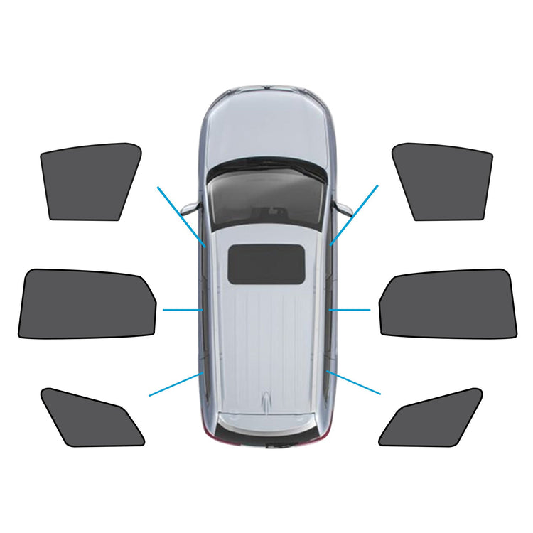 Window Magnetic Mesh Sun Shades Suitable For Kia Sportage 2021-2024 UV Protection-4