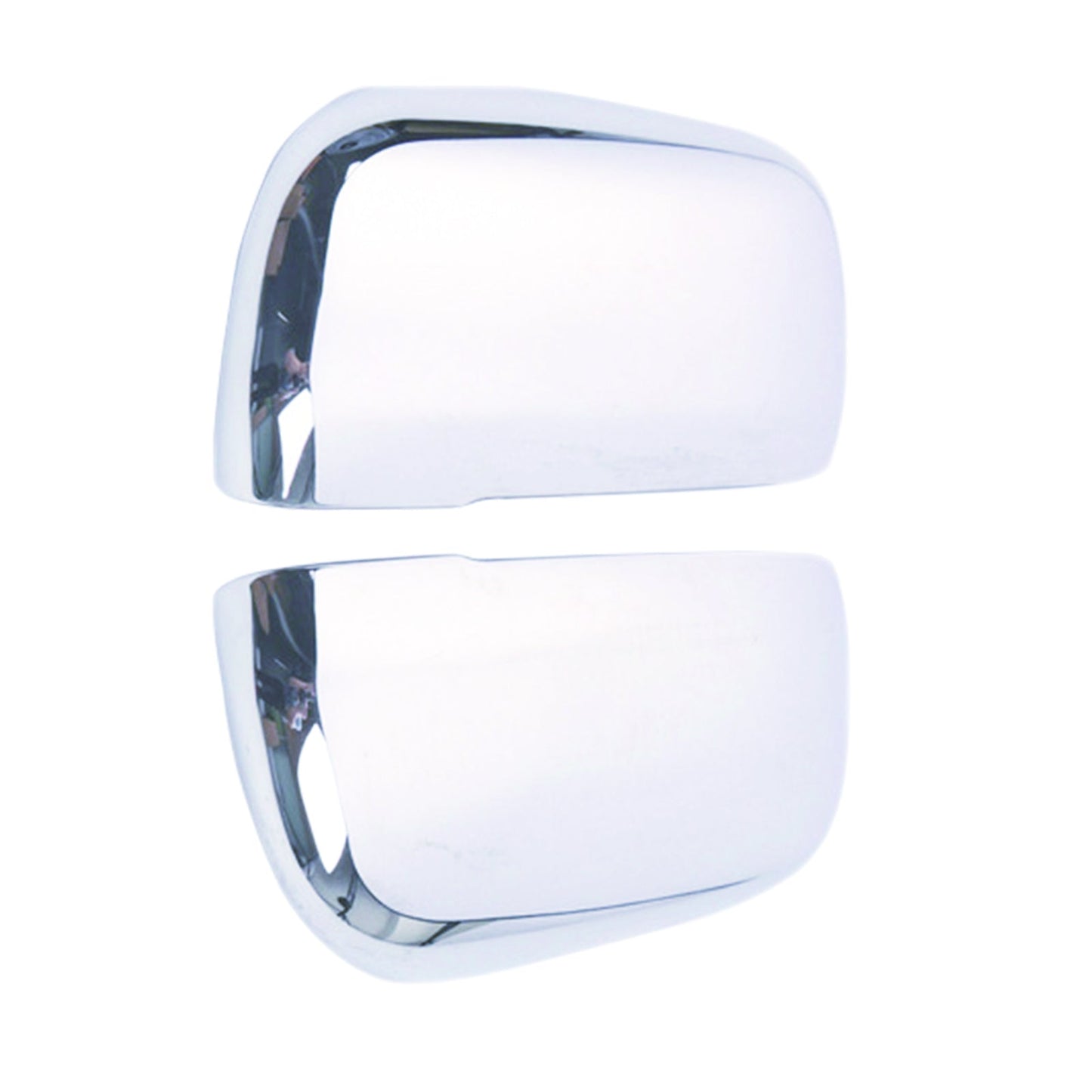 Side Door Rearview Mirror Cover Trim Chrome Pair Left & Right Suitable For Mitsubishi Pajero V80 2007-2021-1