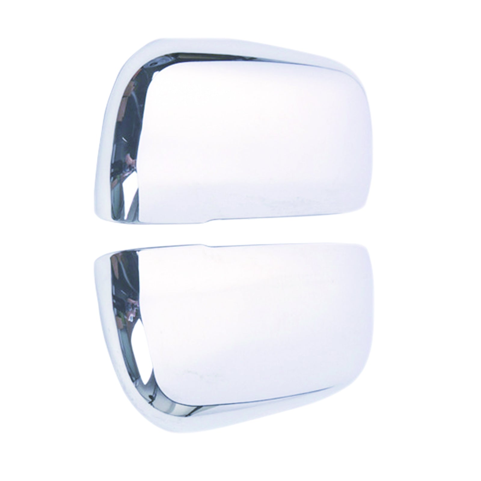 Side Door Rearview Mirror Cover Trim Chrome Pair Left & Right Suitable For Mitsubishi Pajero V80 2007-2021-1