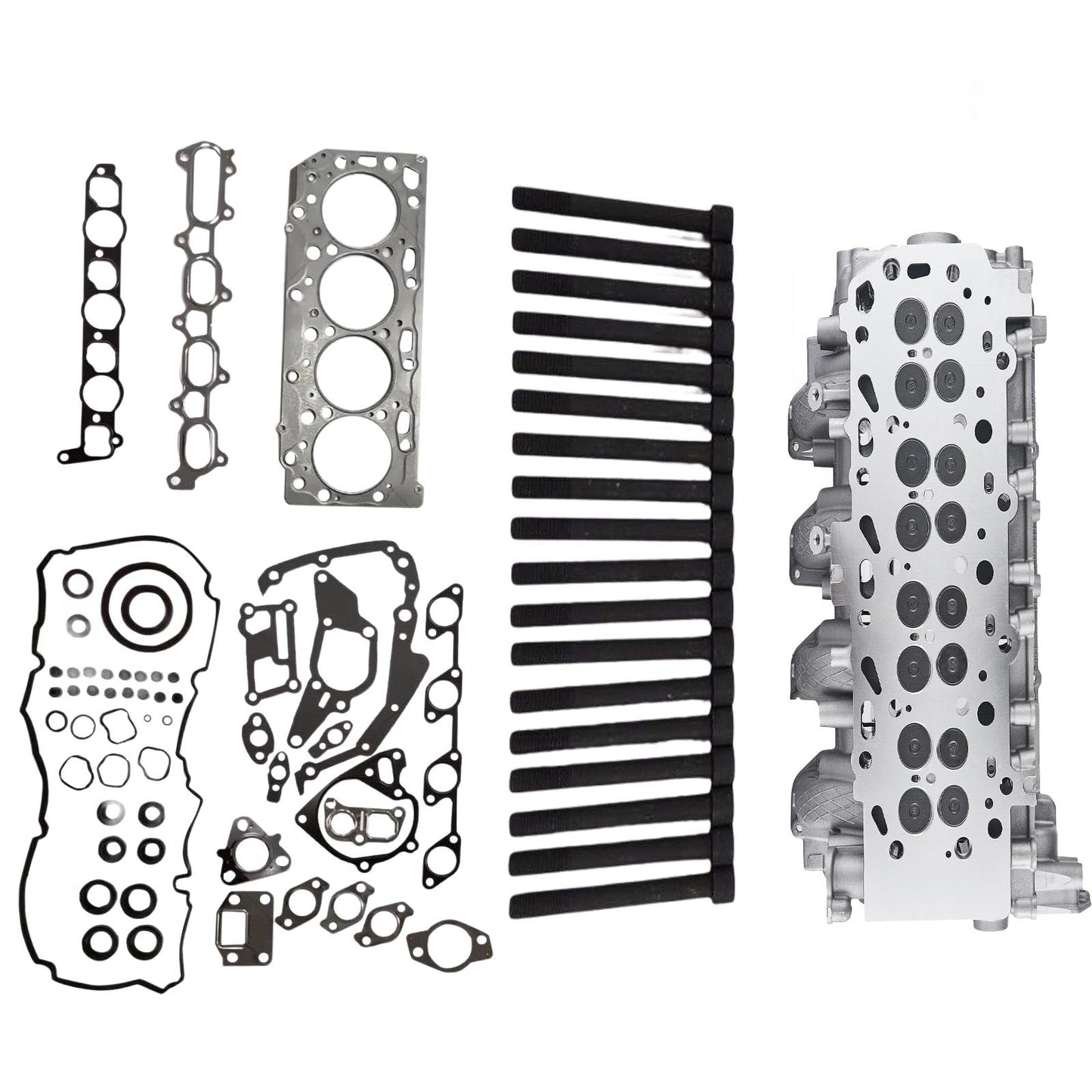 Fully Assembled Cylinder Head Gasket Kit With Bolts Set Suitable For Mitsubishi-1