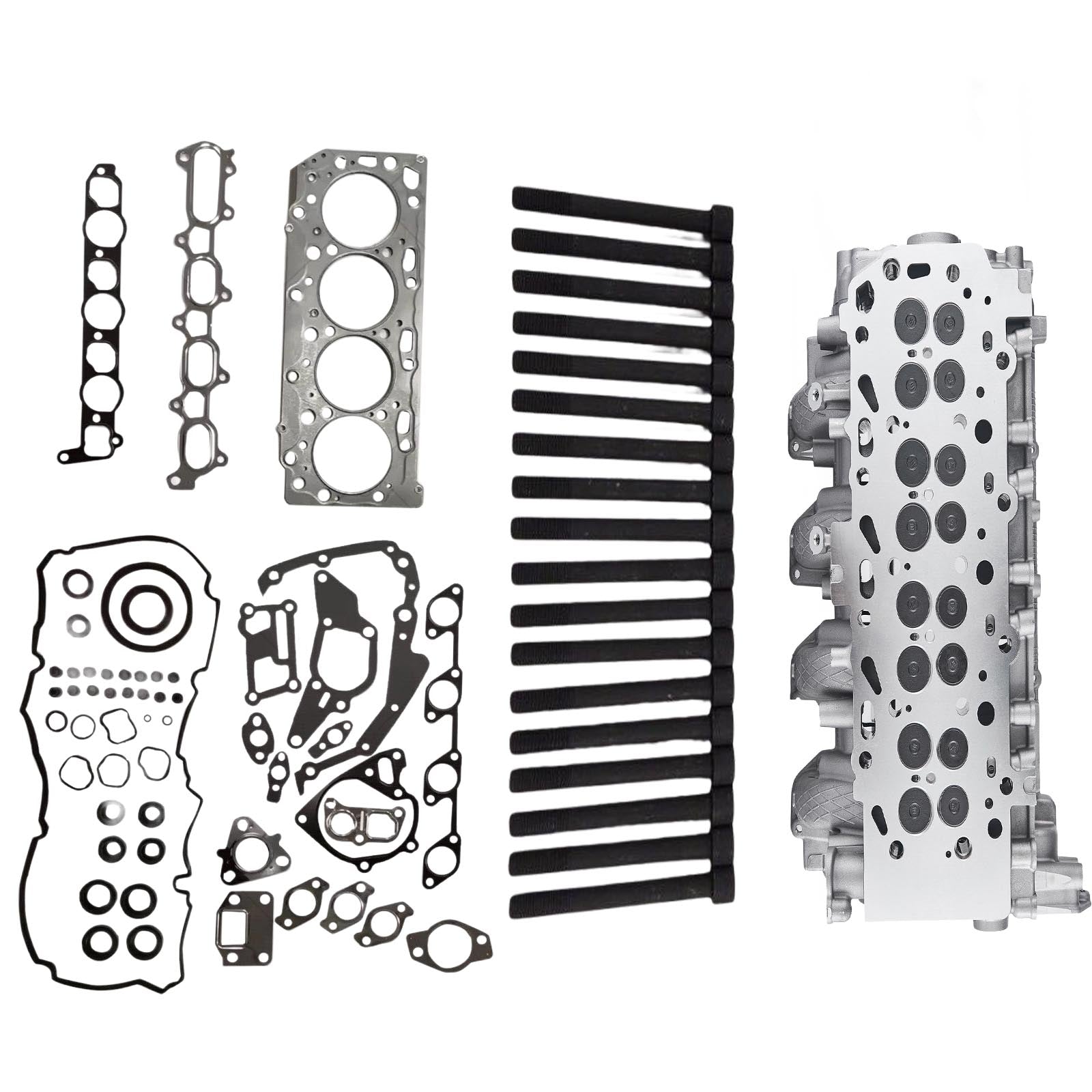 Fully Assembled Cylinder Head Gasket Kit With Bolts Set Suitable For Mitsubishi-1