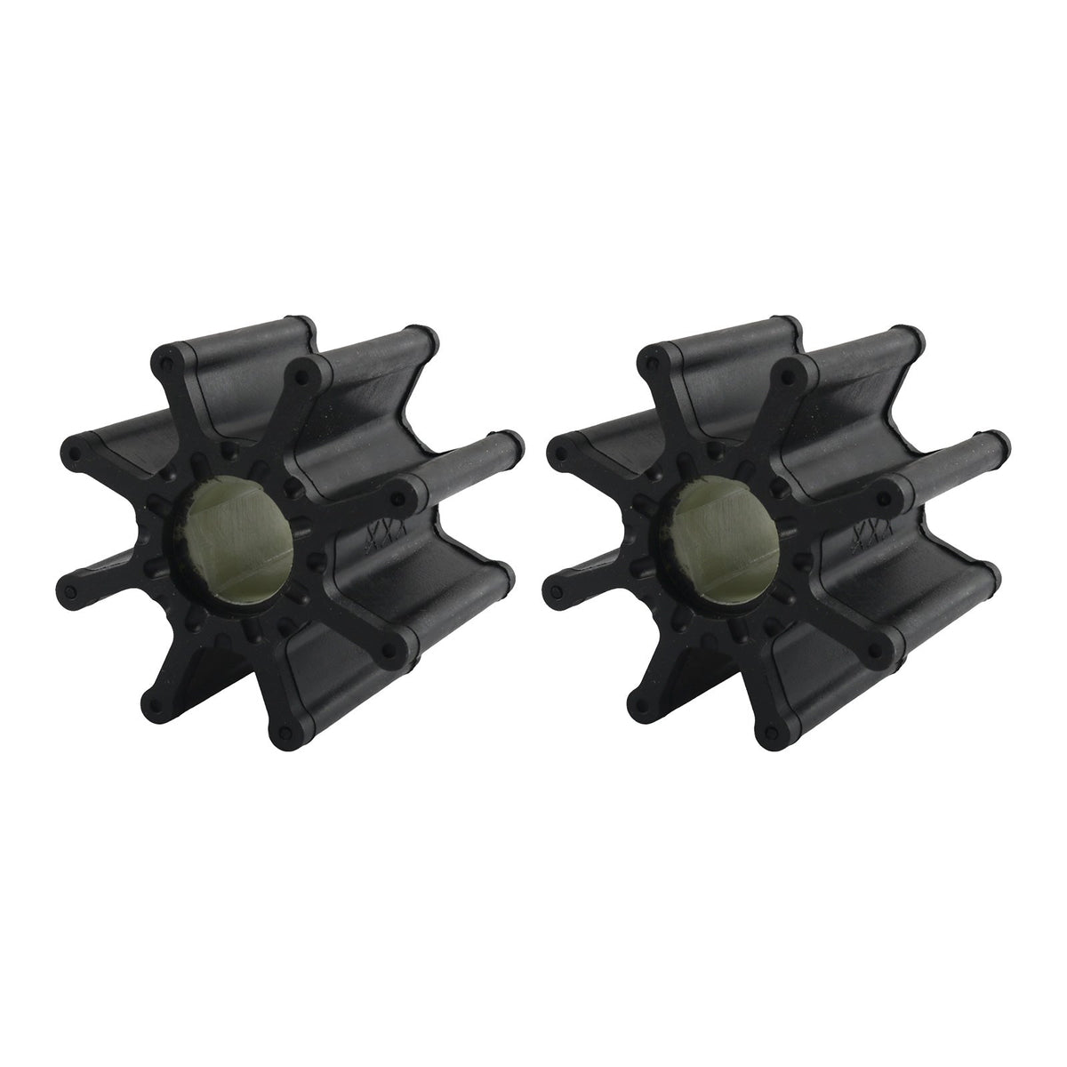 2x Water Pump Impellers Suitable For Mercury Mercruiser / Sierra 5.0L 5.7L 7.4L-1