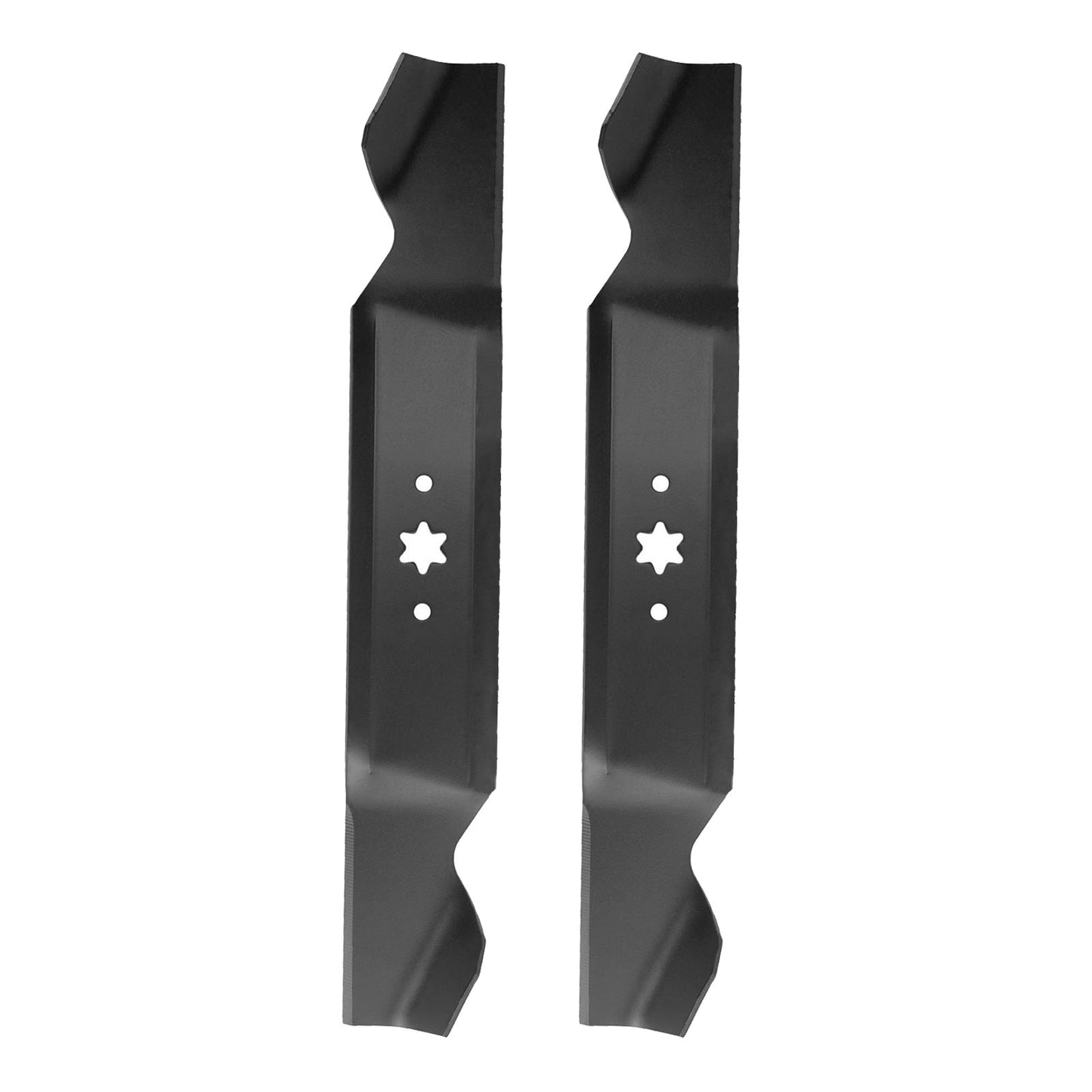 4x Blades Suitable for 38 inch  MTD Ride on Mowers 6 Point Centre Hole 742-0654-3