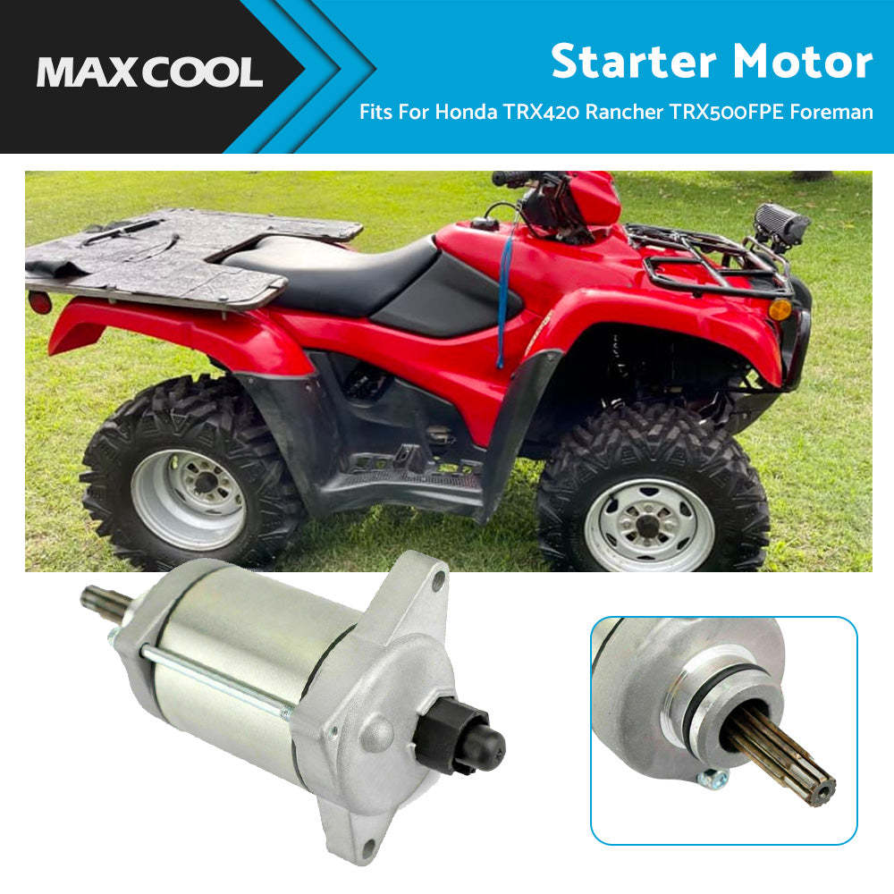 STARTER MOTOR 31200-HR0-F01 Fits for Honda TRX420 FourTrax Rancher 420 TRX420FPA-3