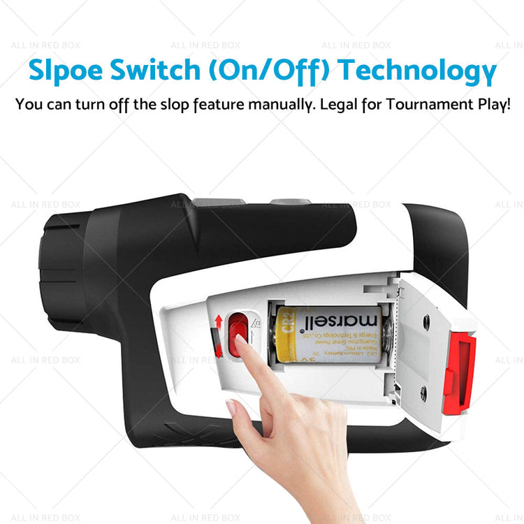 Mileseey 600M Golf Laser Range Finder with Slope On Off Flagpole Lock Vibration-2