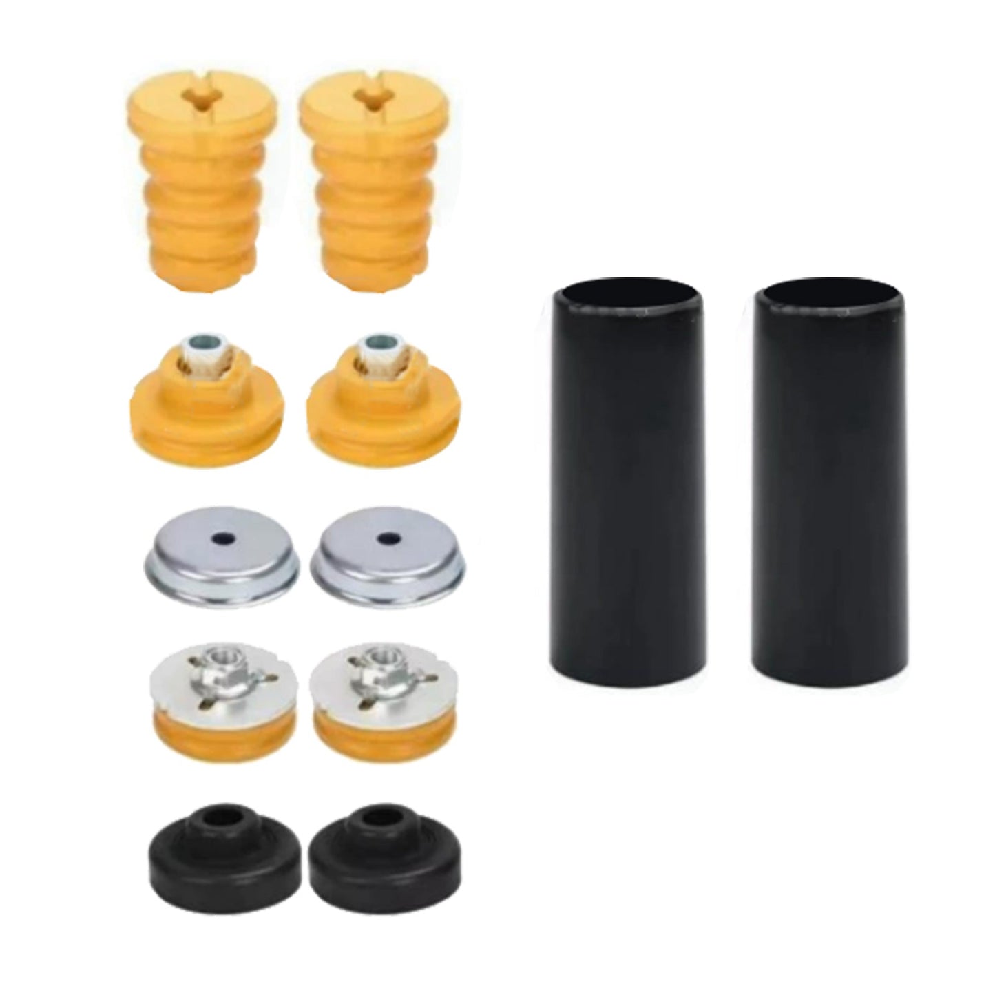 Pair Rear Strut Mount Tops Bump Stop Suitable For BMW 1' E87/E88 3'E 91/E92/E90-1