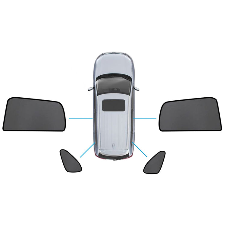 Car Window Magnetic Mesh Sun Blind Shades Suitable For Mitsubishi ASX 2010-2025-6
