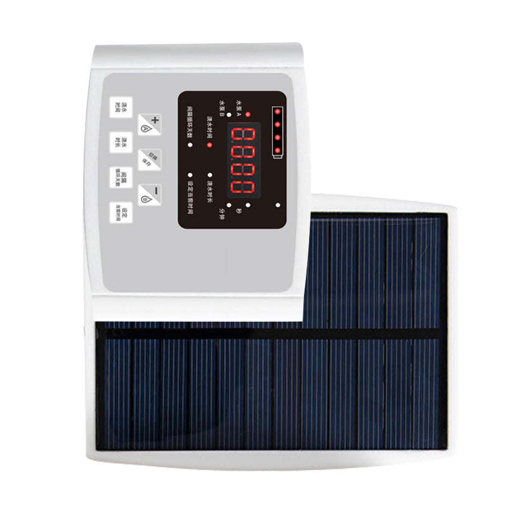 Smart Drip Self-Watering Irrigation Timer Kit 10M Solar-Powered Automatic Plant Watering System-1