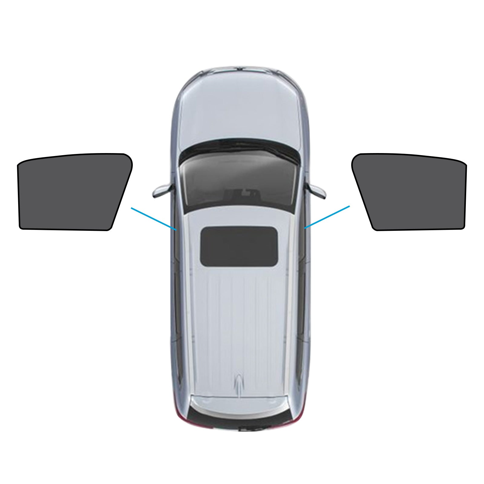 Car Window Magnetic Mesh Sun Blind Shade Suitable For Lexus UX 2019-2024-2