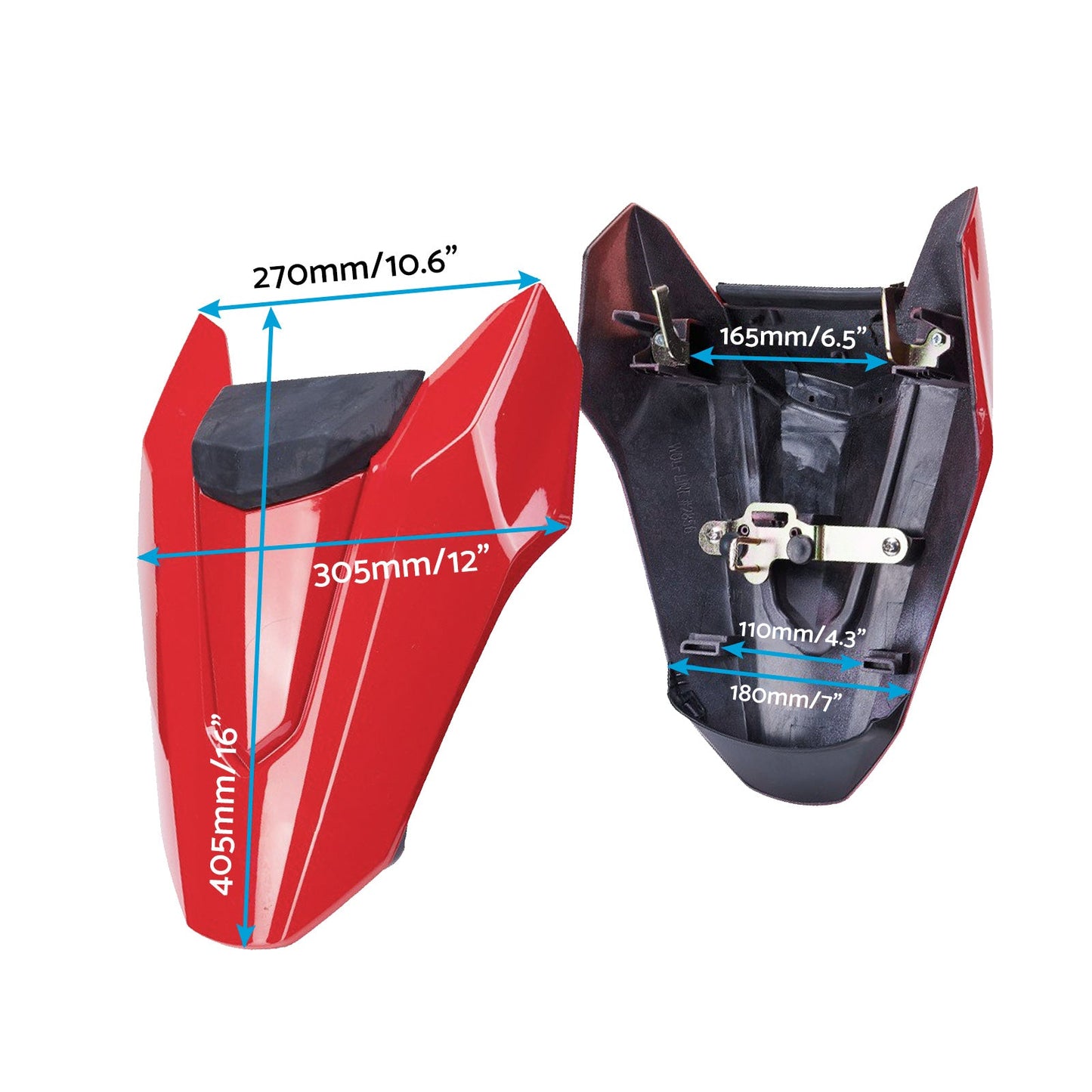 Seat Back Cover Tail Cowl Fairing Rear Passenger Suitablefor Honda CBR650R 19-20-4