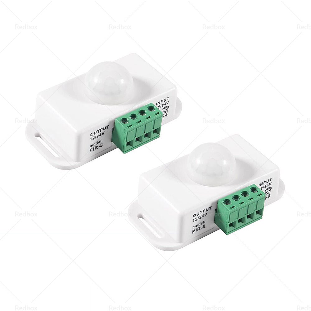 8m Body Infrared PIR Motion Sensor Switch For LED Light Strip Automatic 12V 24V - Frazy's Auto Parts