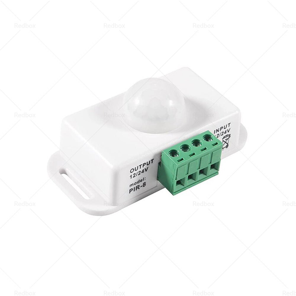8m Body Infrared PIR Motion Sensor Switch For LED Light Strip Automatic 12V 24V - Frazy's Auto Parts