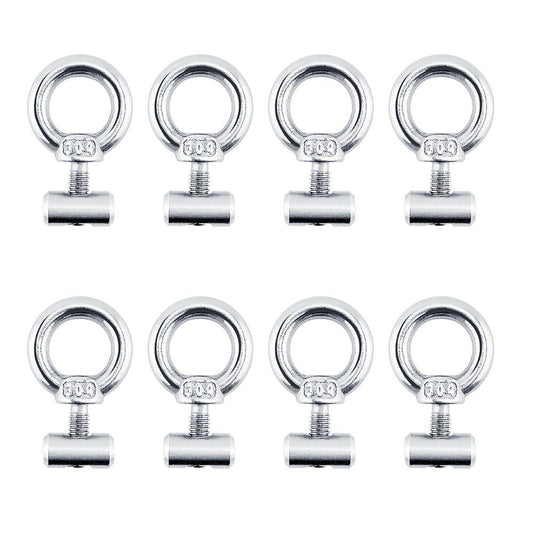 8x Awning Rail Stoppers & Track Screws Suitable For Boat / RV / Caravan Stainless Steel - Frazy's Auto Parts