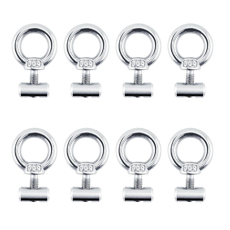 8x Awning Rail Stoppers & Track Screws Suitable For Boat / RV / Caravan Stainless Steel - Frazy's Auto Parts