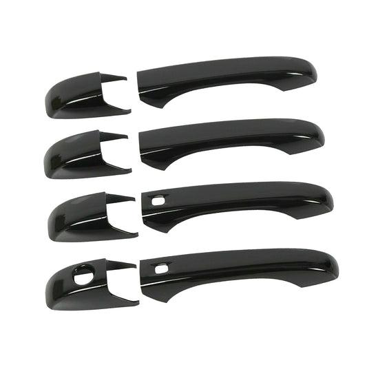 8x Exterior Door Handle Covers Trim Suitable For Jeep Grand Cherokee / Chrysler - Frazy's Auto Parts