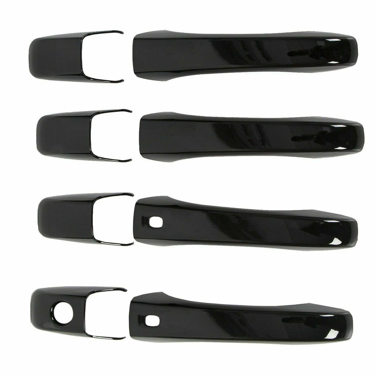 8x Exterior Door Handle Covers Trim Suitable For Jeep Grand Cherokee / Chrysler - Frazy's Auto Parts