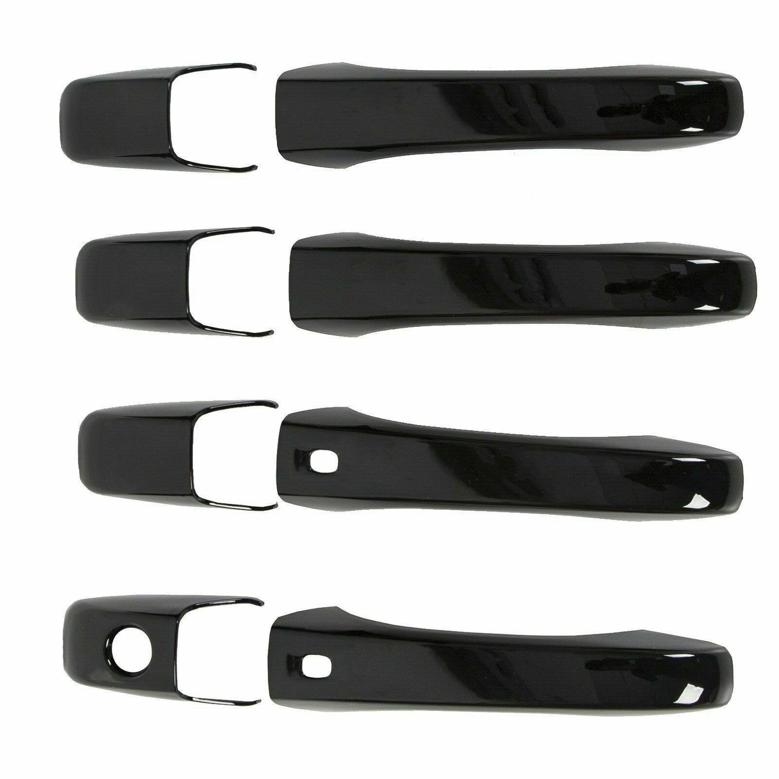 8x Exterior Door Handle Covers Trim Suitable For Jeep Grand Cherokee / Chrysler - Frazy's Auto Parts