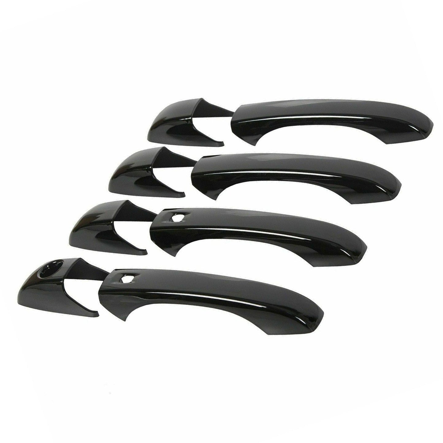 8x Exterior Door Handle Covers Trim Suitable For Jeep Grand Cherokee / Chrysler - Frazy's Auto Parts