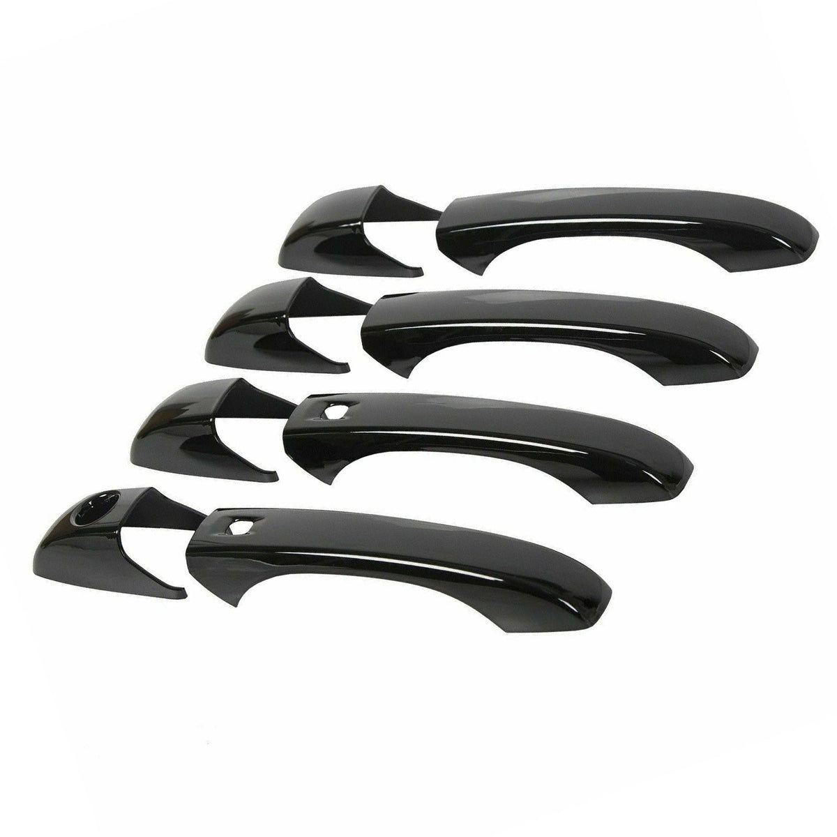 8x Exterior Door Handle Covers Trim Suitable For Jeep Grand Cherokee / Chrysler - Frazy's Auto Parts