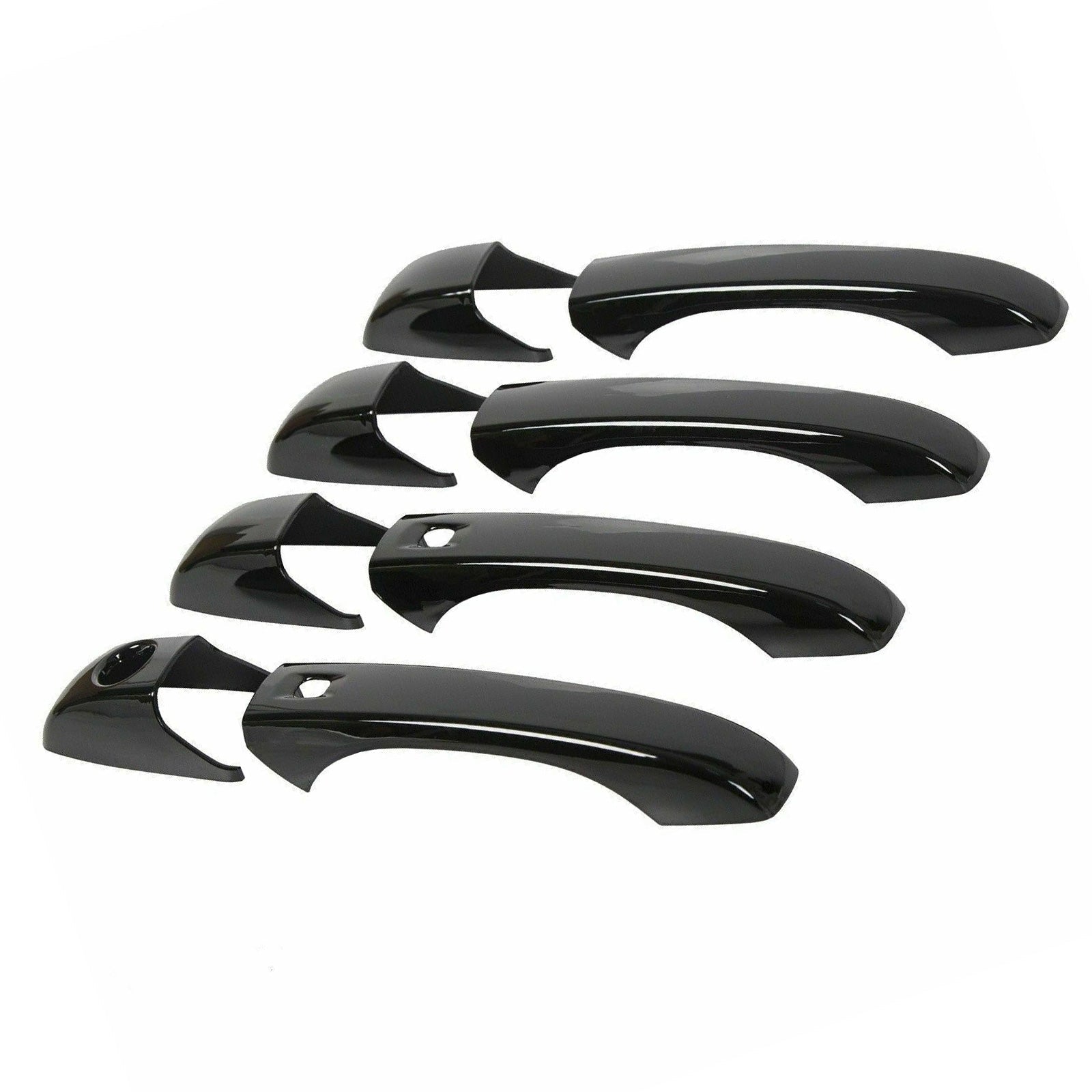8x Exterior Door Handle Covers Trim Suitable For Jeep Grand Cherokee / Chrysler - Frazy's Auto Parts