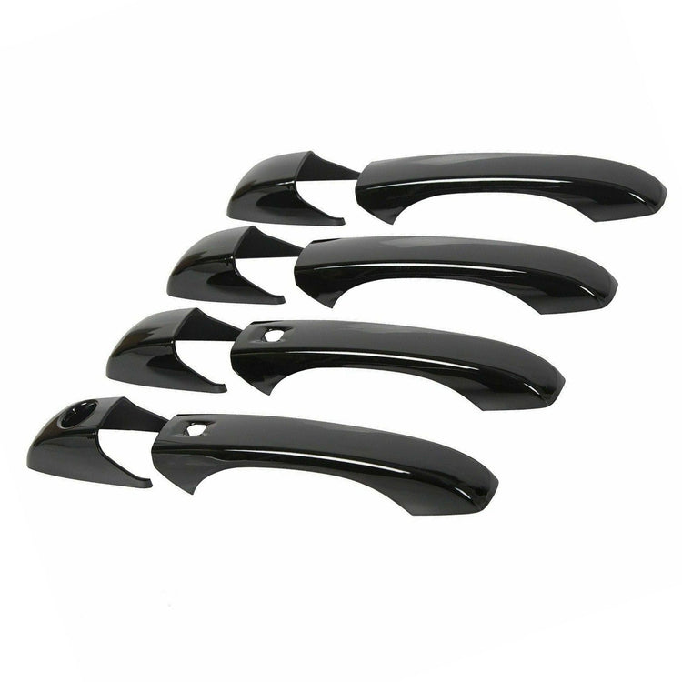 8x Exterior Door Handle Covers Trim Suitable For Jeep Grand Cherokee / Chrysler - Frazy's Auto Parts