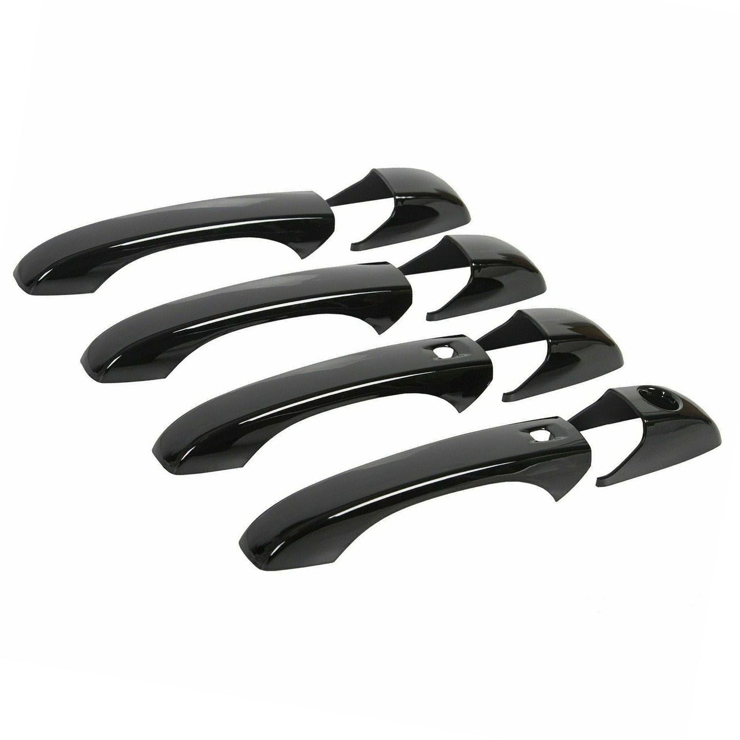 8x Exterior Door Handle Covers Trim Suitable For Jeep Grand Cherokee / Chrysler - Frazy's Auto Parts