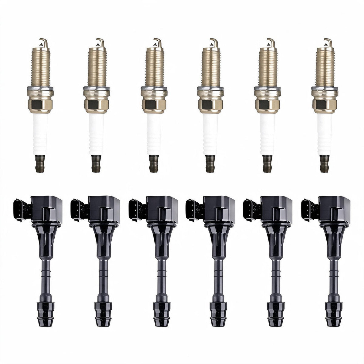 Ignition Coil UF349 with Iridium Spark Plug Suitable for Nissan Altima Sentra-1