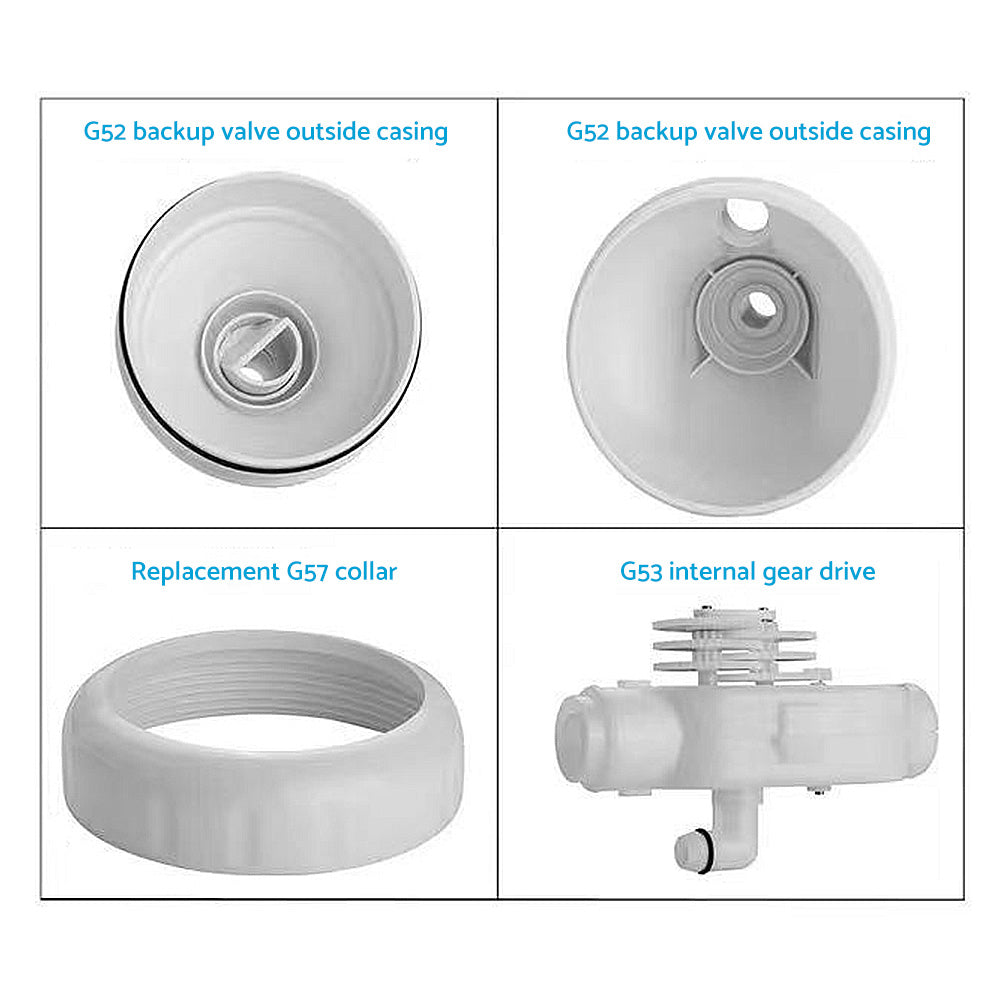 G52 Backup Valve Replacement Kit Suitable For Polaris Pool Cleaner Parts 180 / 280 / 380 / 480 / 3900-2