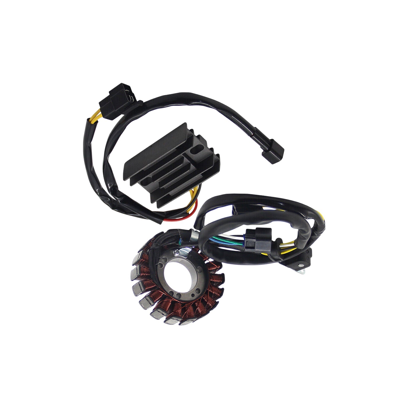 Stator + Regulator Rectifier + Gasket Suitable for Suzuki DRZ400 Kawasaki KLX400-3