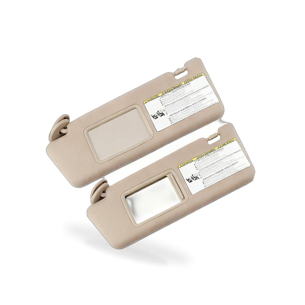 Sun Visor Suitable for Toyota Tacoma 2005-2015 Left Right Beige No Light-0