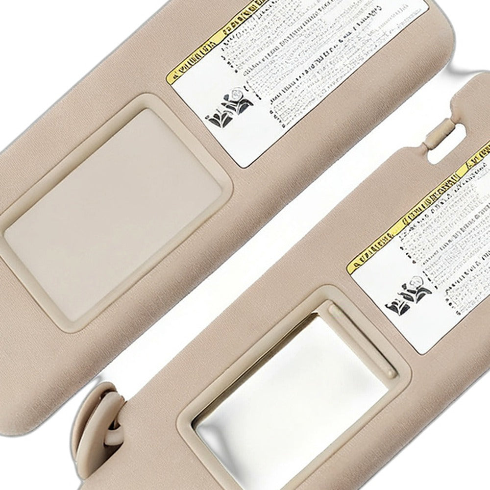 Sun Visor Suitable for Toyota Tacoma 2005-2015 Left Right Beige No Light-4