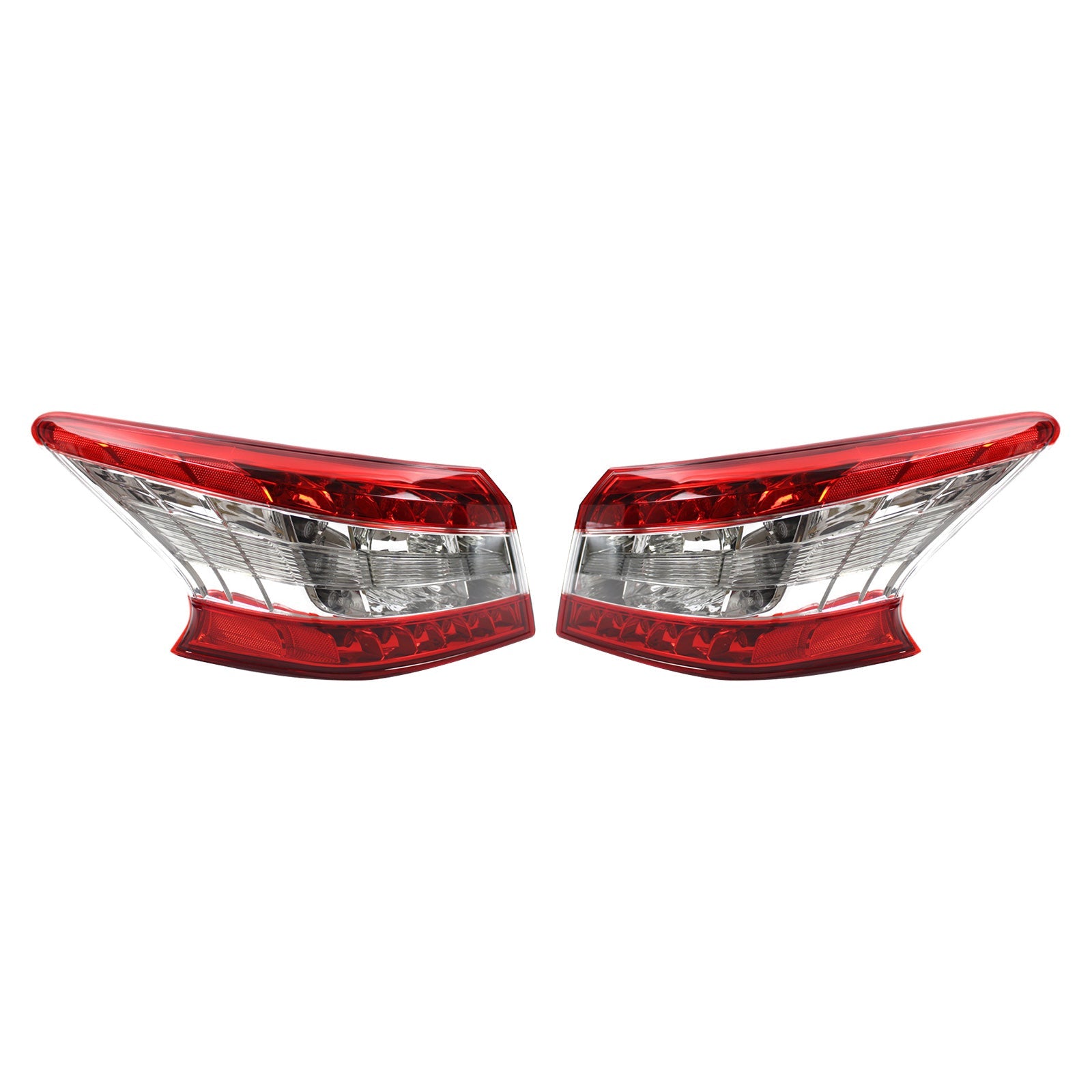 LH+RH Hand Tail Light Rear Lamp LED Suitable For Nissan Pulsar B17 Sedan 12-16-1