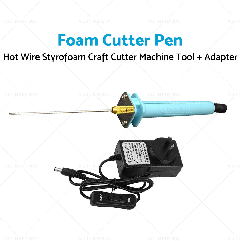 Foam Cutting Pen Hot Wire Styrofoam Craft Cutter Machine Tool  Adapter AU-2